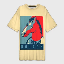 Женская длинная футболка BoJack Obey