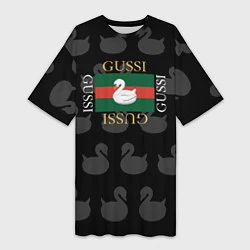 Женская длинная футболка GUSSI: Little Style