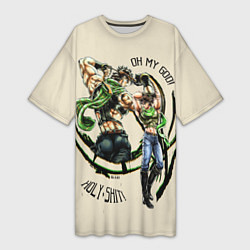 Женская длинная футболка JoJo Bizarre Adventure