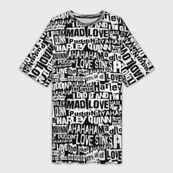 Женская длинная футболка Mad Love