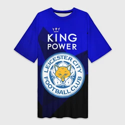 Женская длинная футболка Leicester City