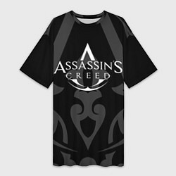 Футболка женская длинная Assassin’s Creed, цвет: 3D-принт
