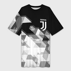 Женская длинная футболка JUVENTUS