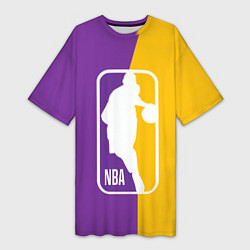 Женская длинная футболка NBA Kobe Bryant