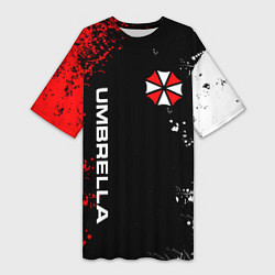 Женская длинная футболка UMBRELLA CORPORATION