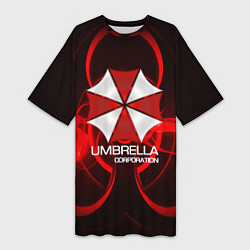 Женская длинная футболка Umbrella Corp