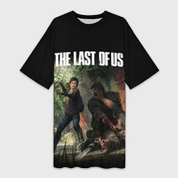 Футболка женская длинная THE LAST OF US, цвет: 3D-принт