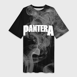 Футболка женская длинная Pantera, цвет: 3D-принт