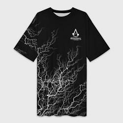 Женская длинная футболка Assassins Creed