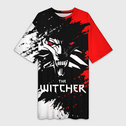 Женская длинная футболка The Witcher