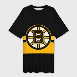 Женская длинная футболка BOSTON BRUINS NHL