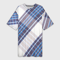 Женская длинная футболка Шотландка Z