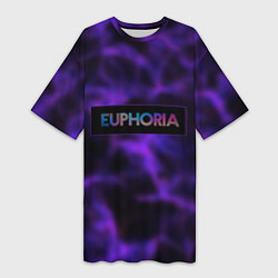 Женская длинная футболка Сериал Euphoria