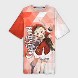 Женская длинная футболка GENSHIN IMPACT КЛИ