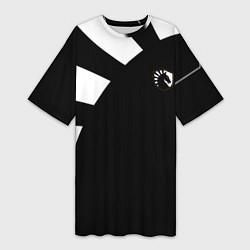 Женская длинная футболка Team Liquid Black Jersey pro 202223