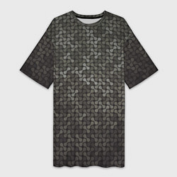 Женская длинная футболка Geometric textures