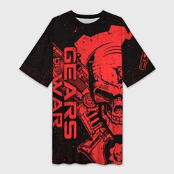 Женская длинная футболка Gears 5 - Gears of War