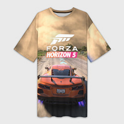 Женская длинная футболка Forza Horizon 5 Игра