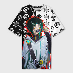 Футболка женская длинная Сяо модный парень Геншин импкт, цвет: 3D-принт