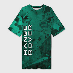 Женская длинная футболка РЭНДЖ РОВЕР Брызги