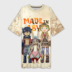 Футболка женская длинная Made in Abyss, цвет: 3D-принт