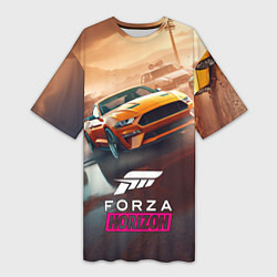 Женская длинная футболка Forza Horizon race