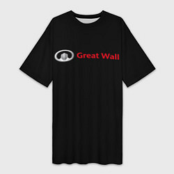 Женская длинная футболка Great Wall auto