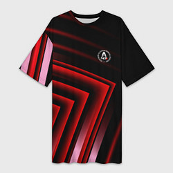 Женская длинная футболка Mass Effect N7 special forces