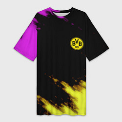 Женская длинная футболка Borussia Dortmund sport