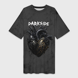 Футболка женская длинная Bring Me the Horizon - darkside, цвет: 3D-принт