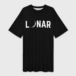 Женская длинная футболка Lunar