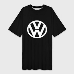 Женская длинная футболка Volkswagen sport avto