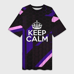 Женская длинная футболка Ceep Calm