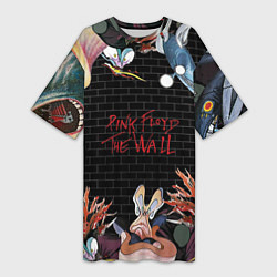 Женская длинная футболка Pink Floyd: The Wall