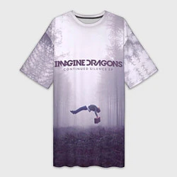 Женская длинная футболка Imagine Dragons: Silence