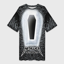 Женская длинная футболка Metallica: Death Magnetic