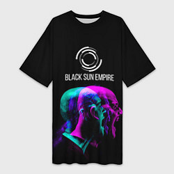 Футболка женская длинная Black Sun Empire Rage, цвет: 3D-принт
