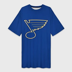 Женская длинная футболка St Louis Blues: Tarasenko 91