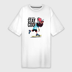 Женская футболка-платье Stay cool