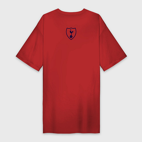 Женская футболка-платье FC Tottenham 1882 / Красный – фото 2
