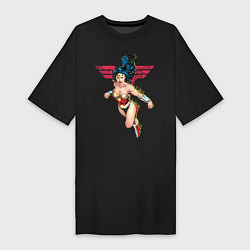 Женская футболка-платье Wonder Woman