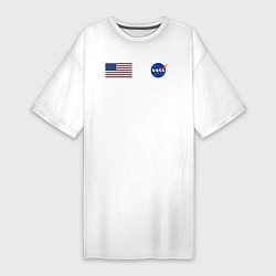 Женская футболка-платье NASA
