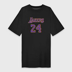 Женская футболка-платье Lakers 24