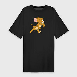 Женская футболка-платье Грозный Джерри
