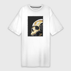 Женская футболка-платье Skull