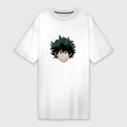 Женская футболка-платье Izuku Midoriya