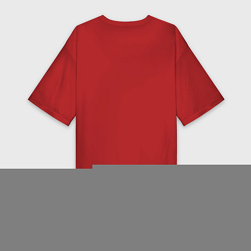 Женская футболка-платье Пивные войска / Красный – фото 2