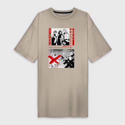 Женская футболка-платье Токийские мстители банда
