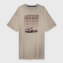 Женская футболка-платье Honda S2000