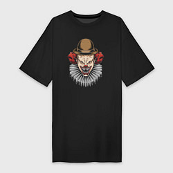 Женская футболка-платье The terrible clown